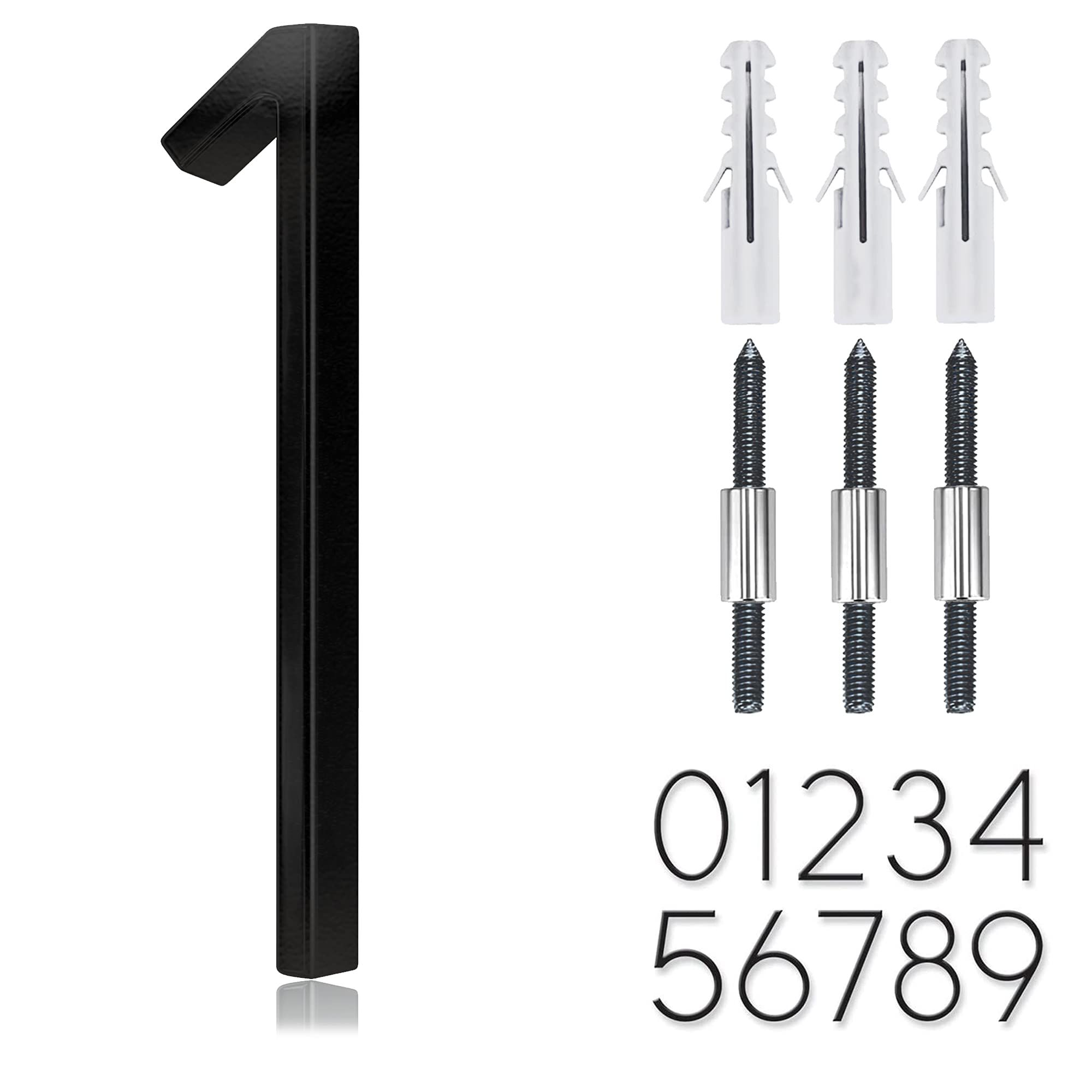 Goodinary® Stainless Steel Floating House Number