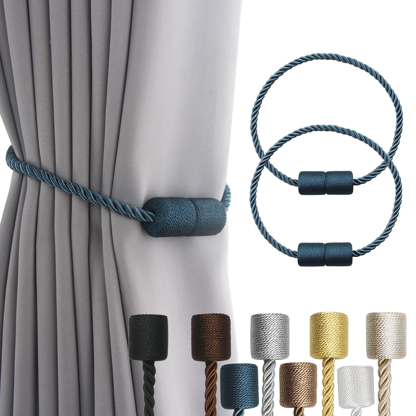 Goodinary® Magnetic Curtain Tiebacks (2Pcs)