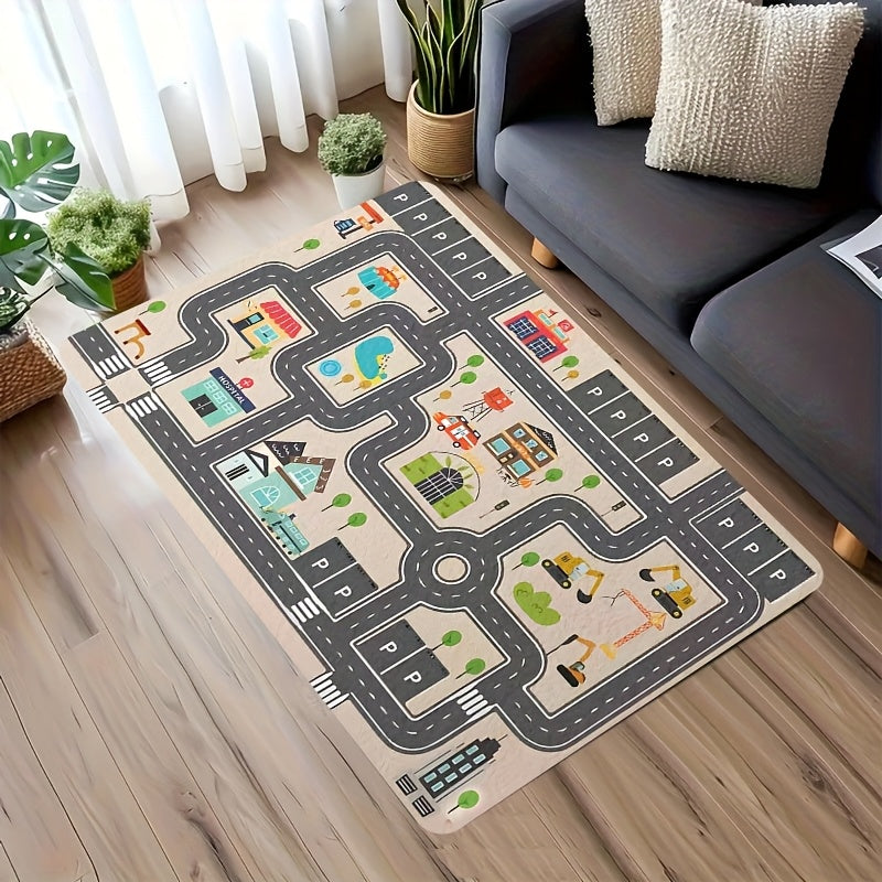 Goodinary® Parking Lot Play Mat Rug