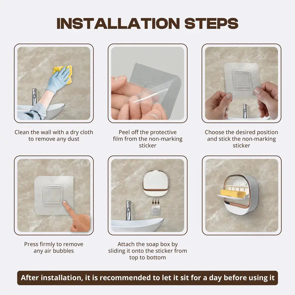 Goodinary® Waterproof Luxury Soap Holder (2Pcs) - Goodinary