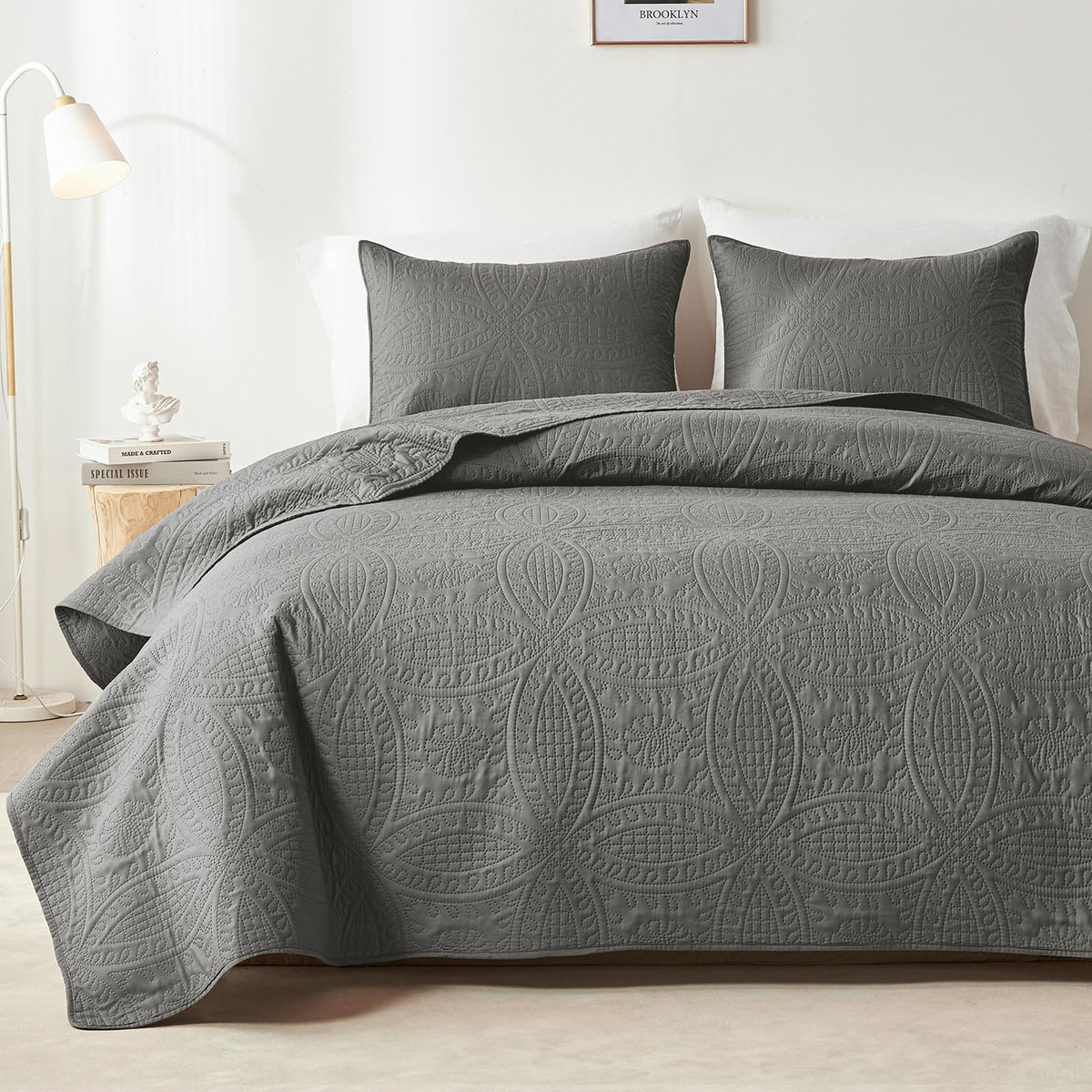 Goodinary® Soft Lightweight Coin Pattern Bedding Set