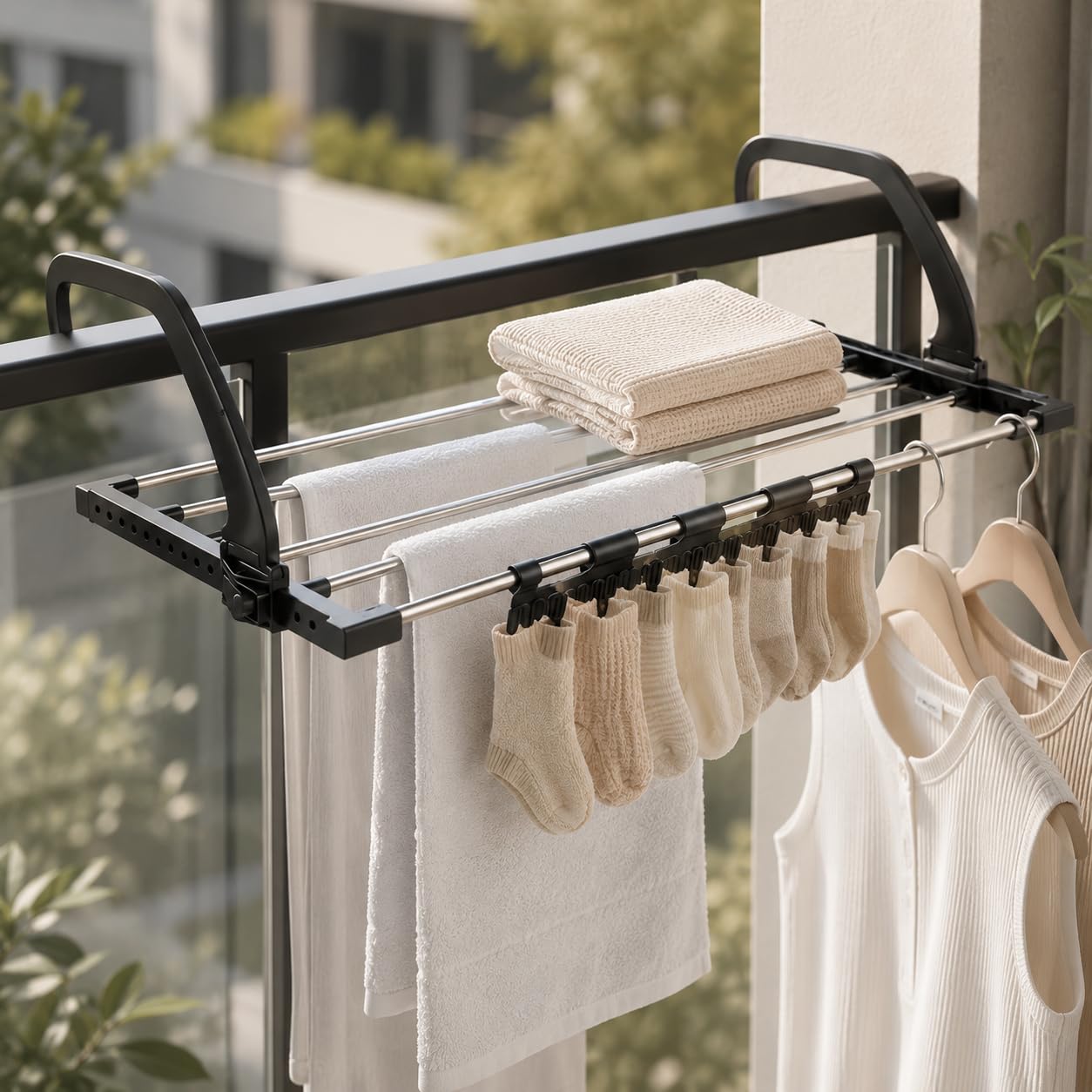 Goodinary® Extendable Radiator Drying Rack