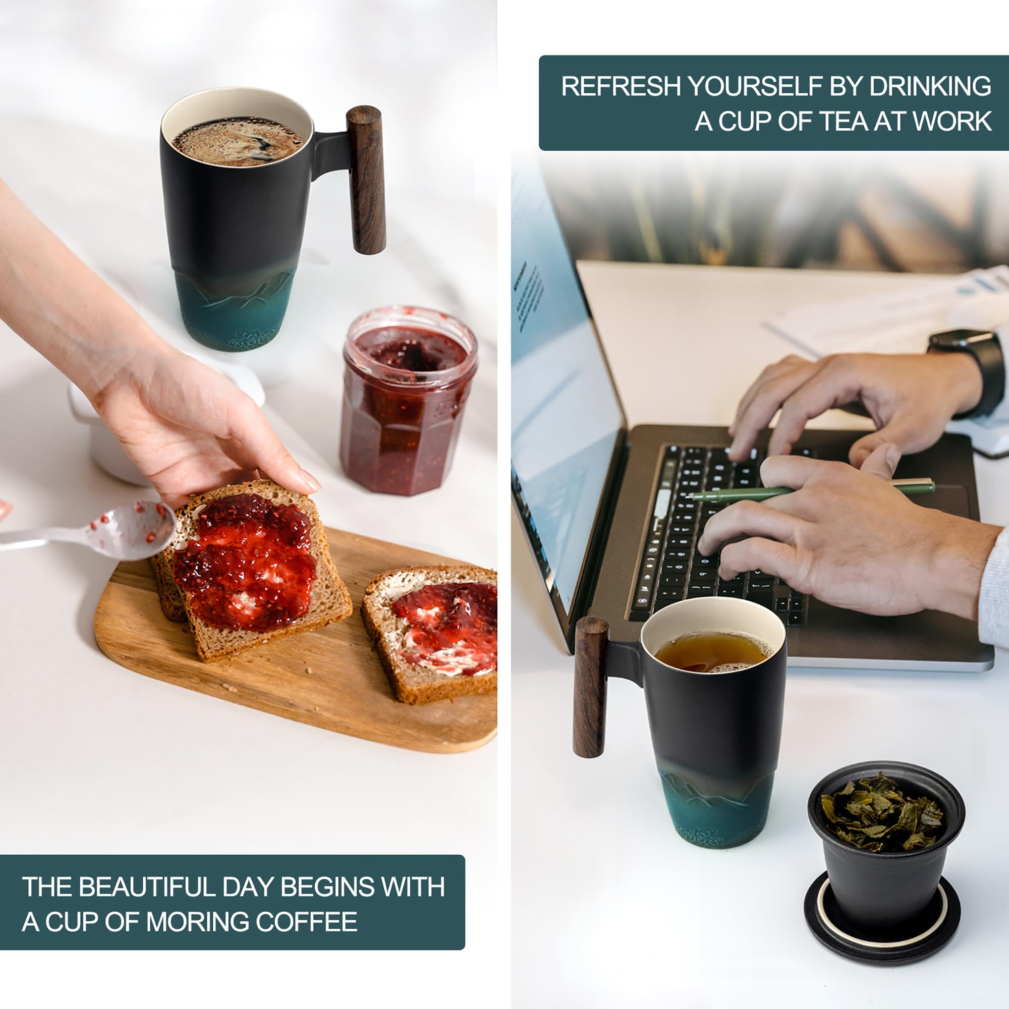 Goodinary® Ceramic Tea Mug