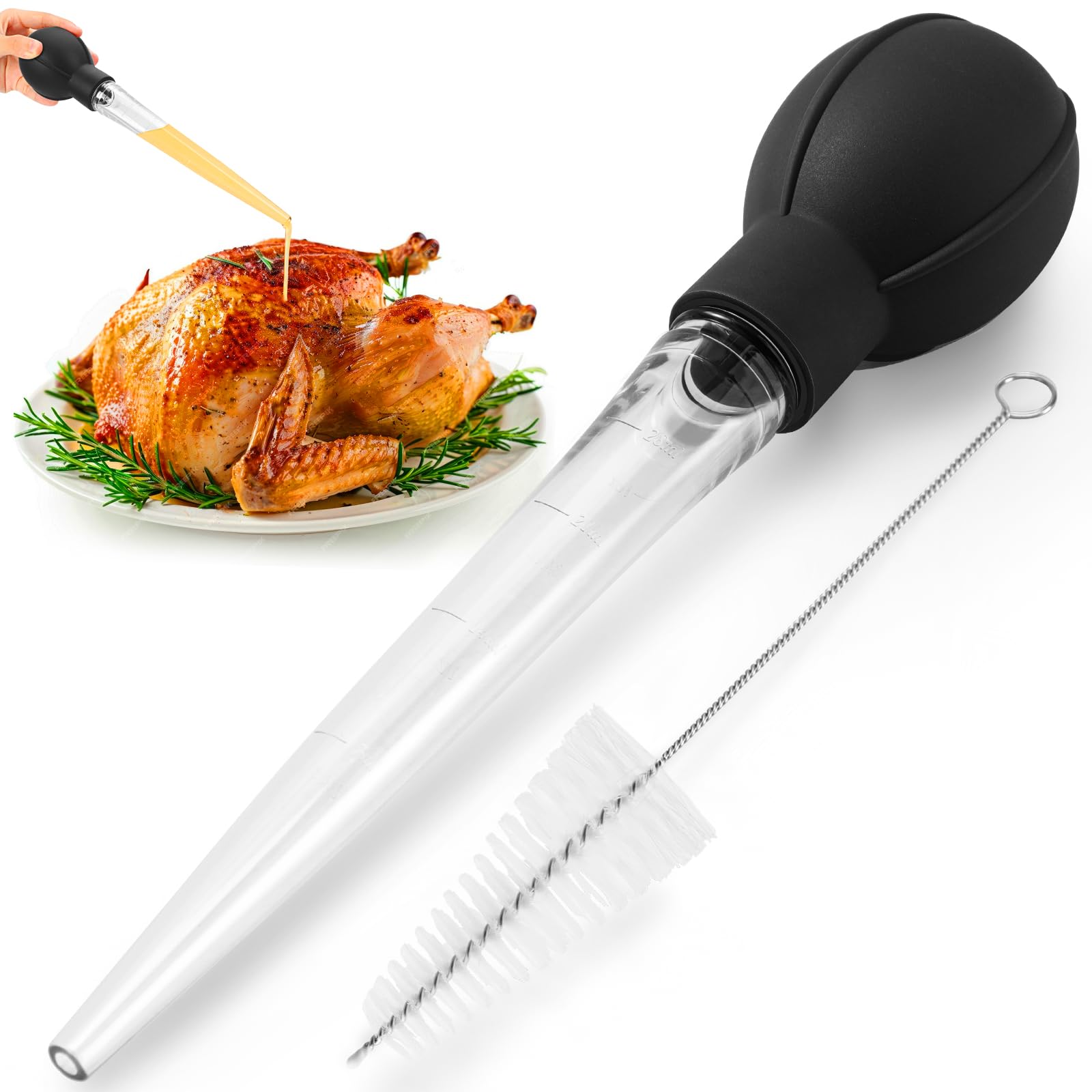 Goodinary® BBQ Basting Syringe (2 Packs)