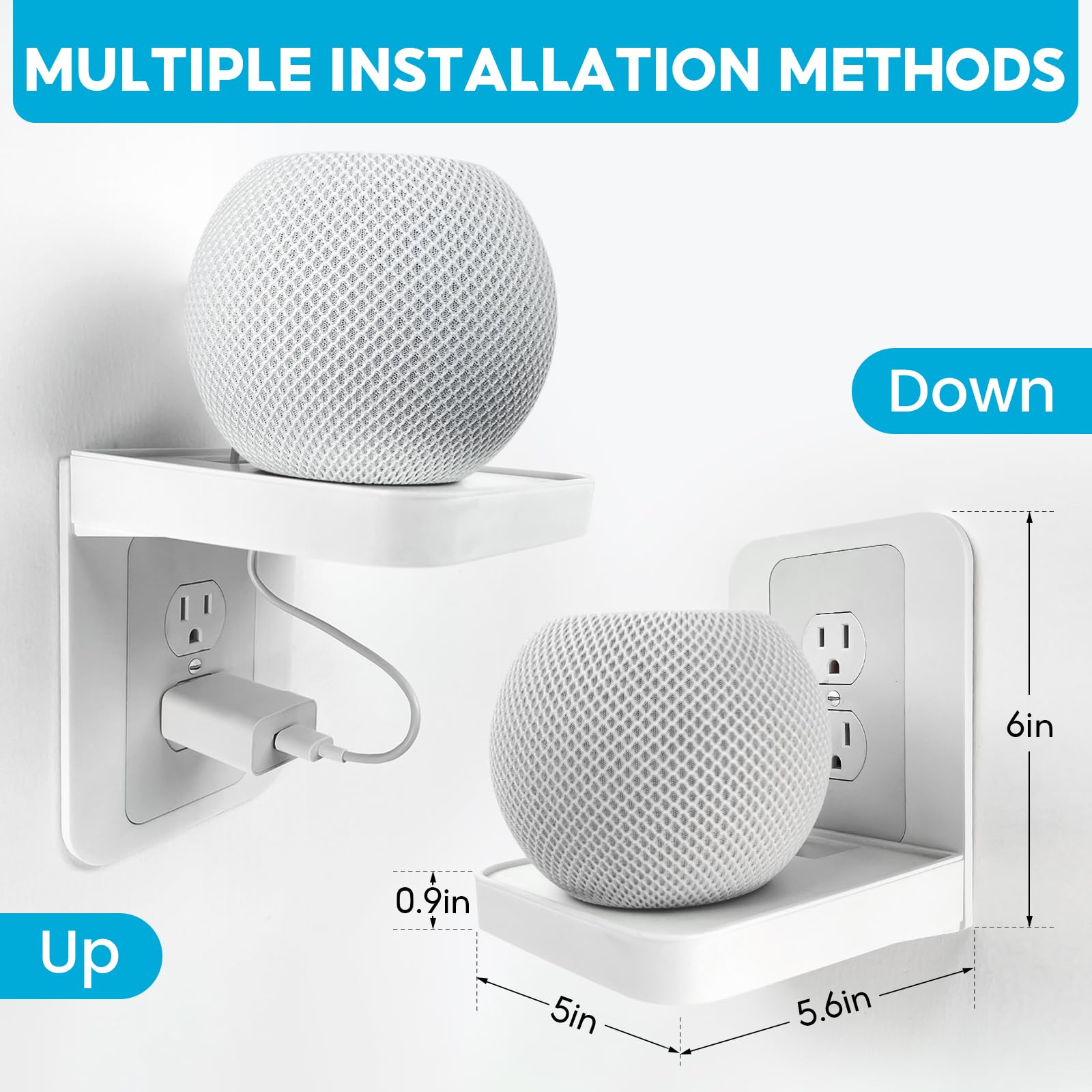 Goodinary® Outlet Wall Shelf