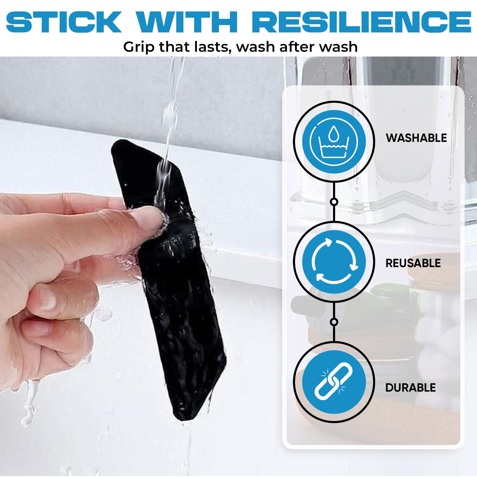 Goodinary® Non Slip Rug Grips (8pcs)