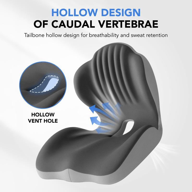 Goodinary® Memory Foam Seat Cushion Contoured Sitting Pad