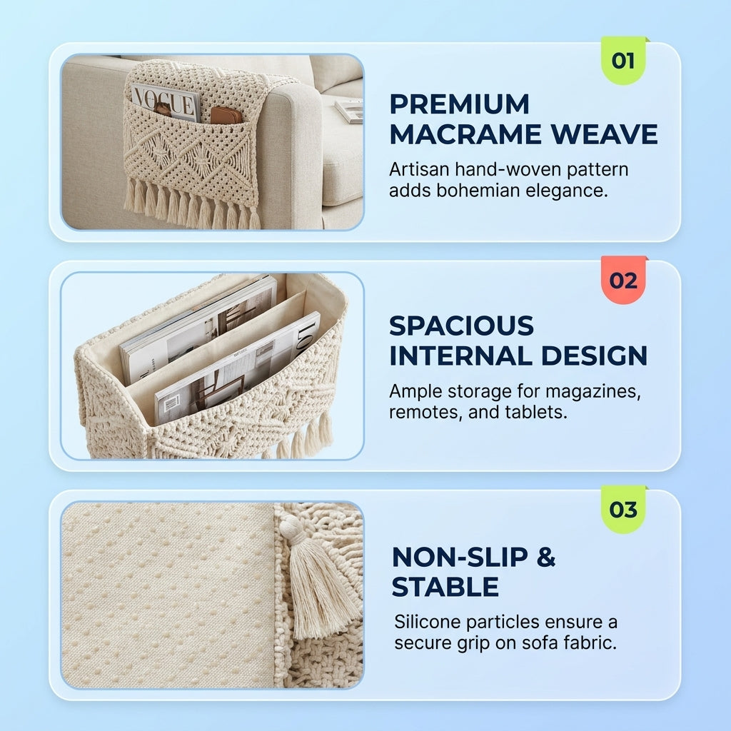 Goodinary® Boho Armrest Organizer