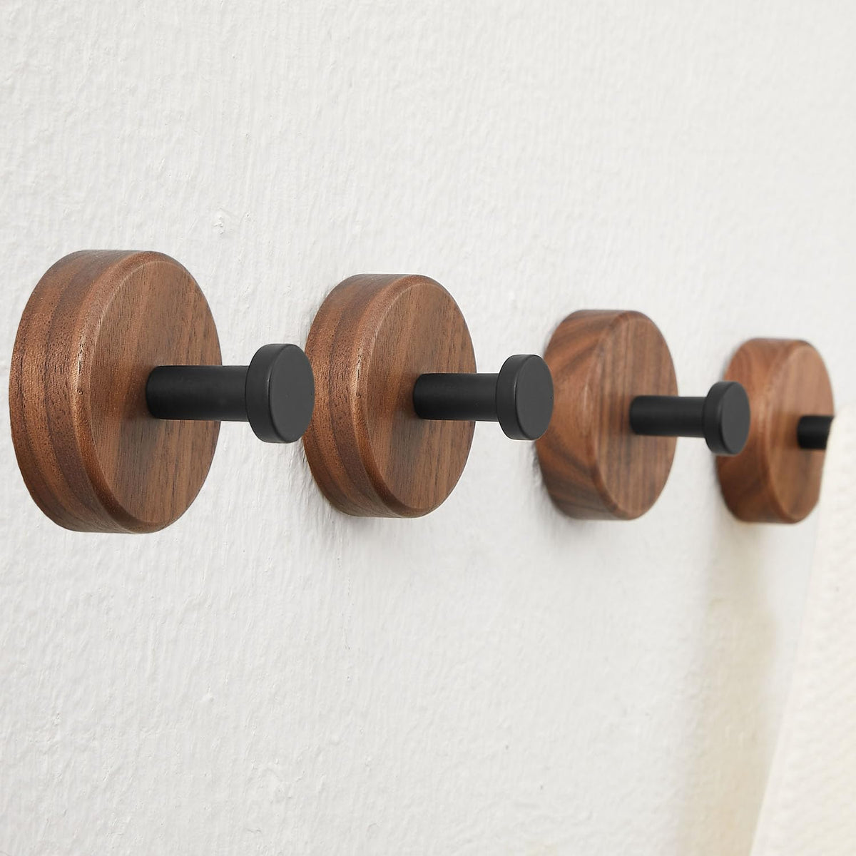 Goodinary® Walnut Self Adhesive Hook (4 Pcs)