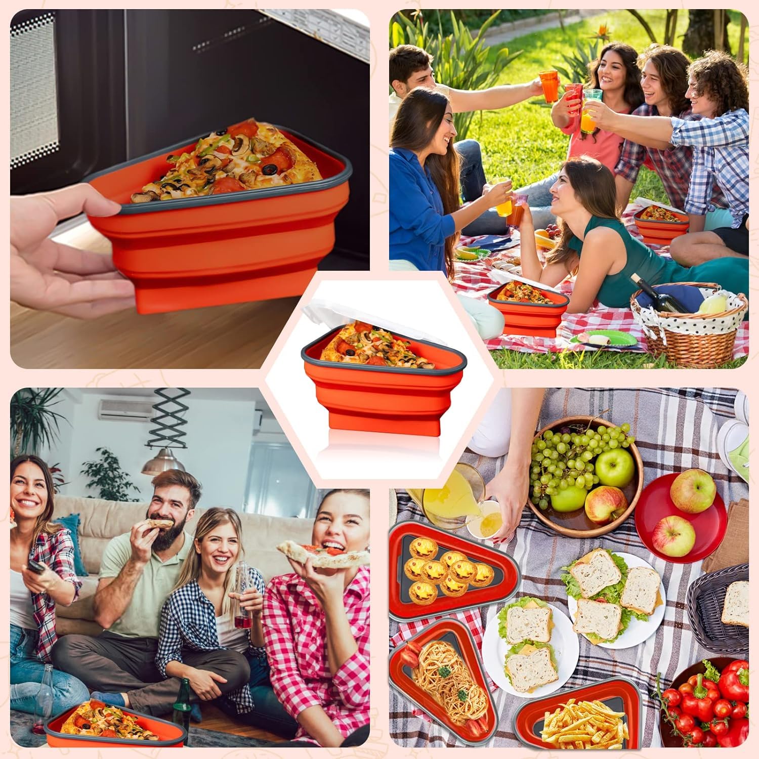 Goodinary® Pizza Storage Container