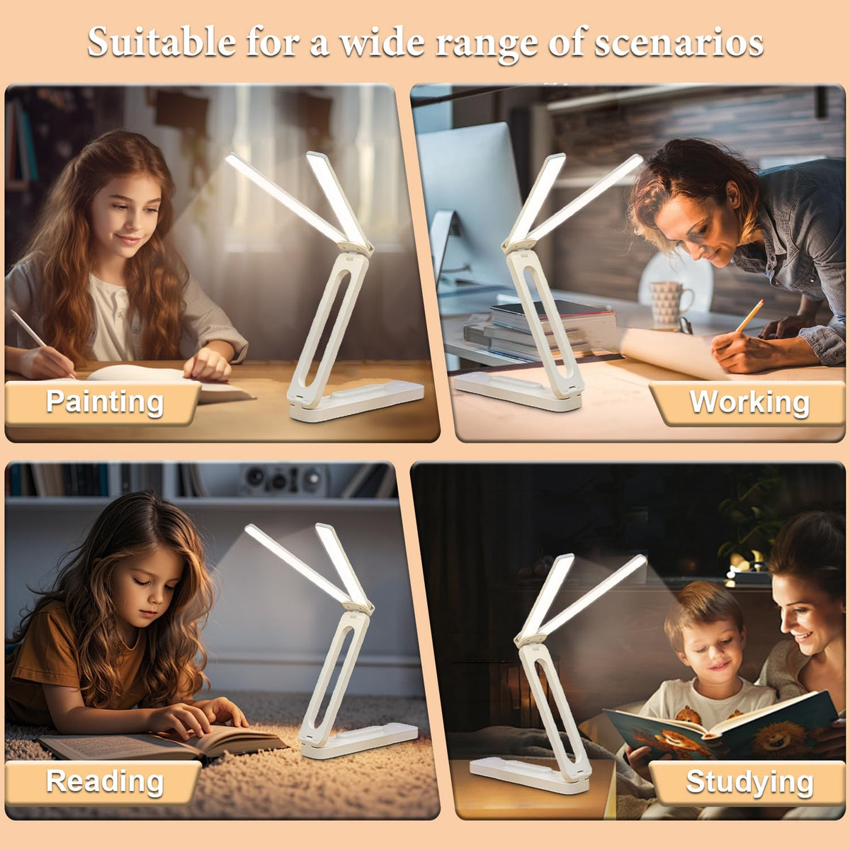 Office Object™ Foldable Touch LED Desk Lamp