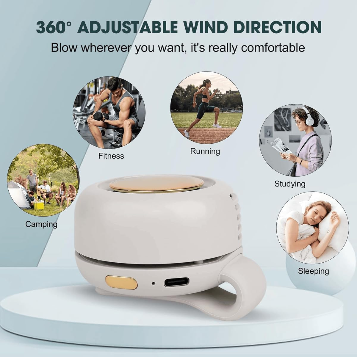 Goodinary® Clip Cooling Fan