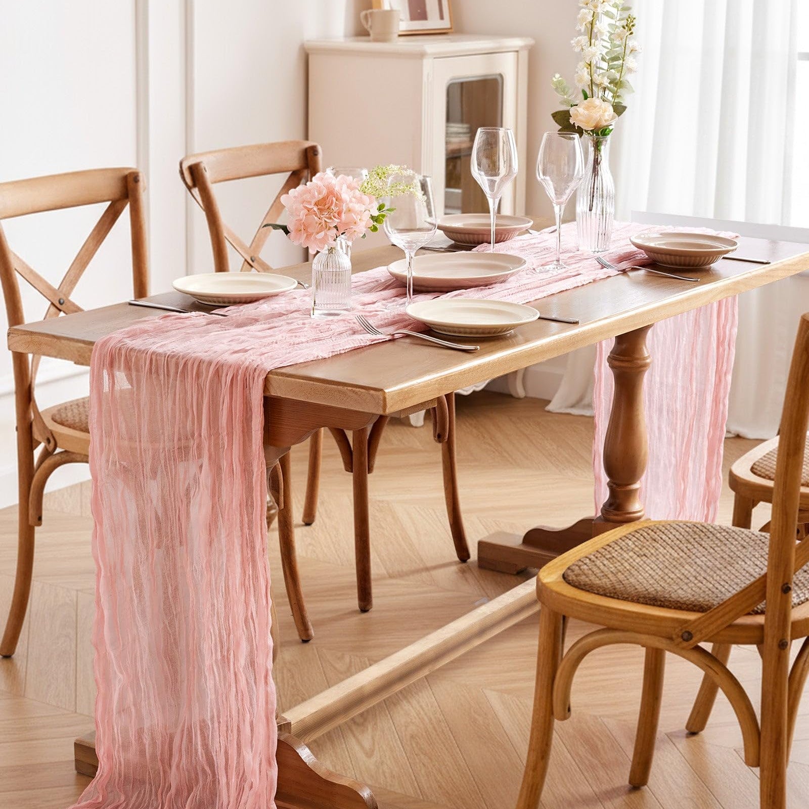 Goodinary® Gauze Table Runner