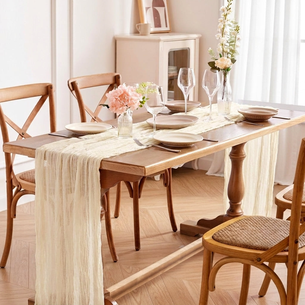 Goodinary® Gauze Table Runner
