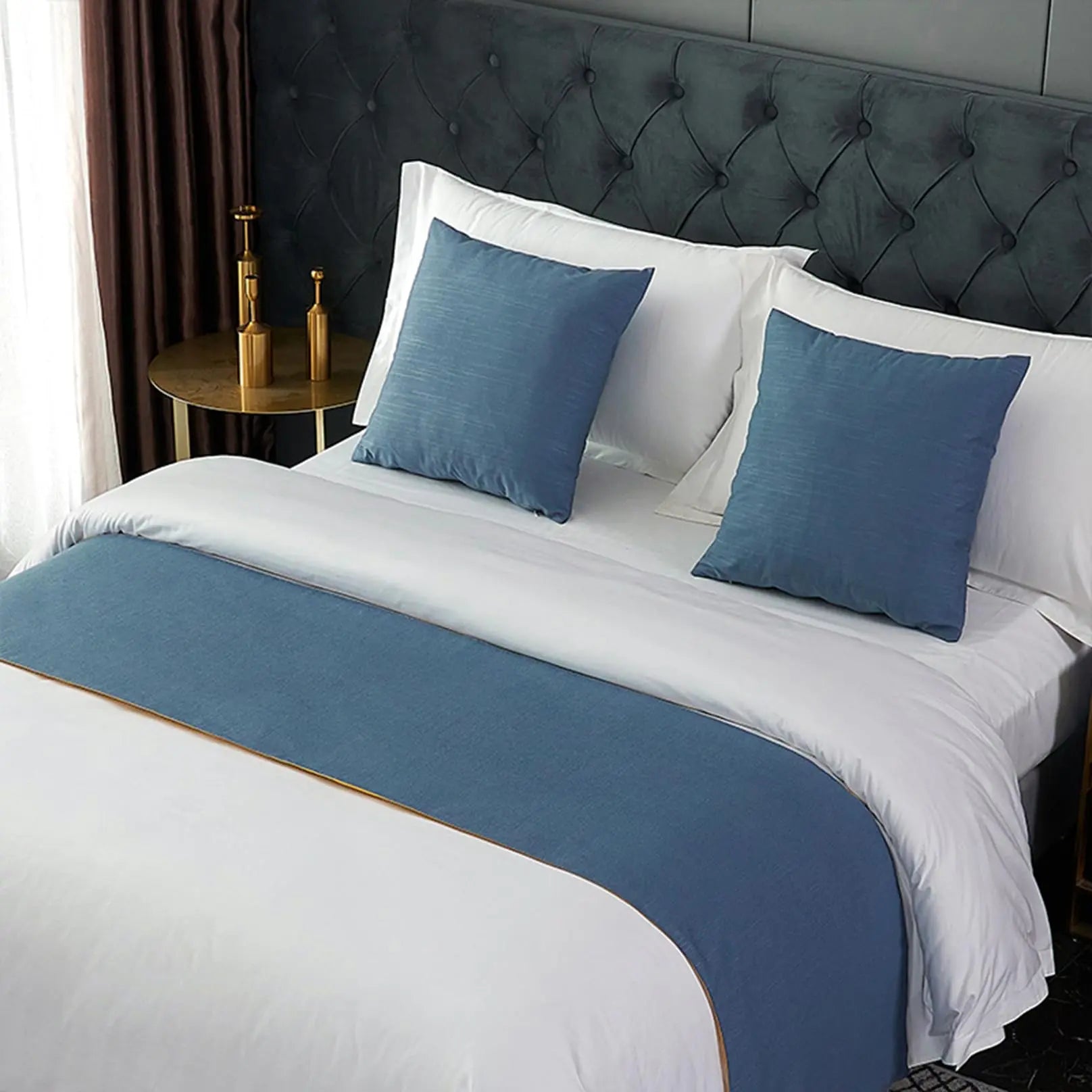 Goodinary® Velvet Bed Scarf - Goodinary