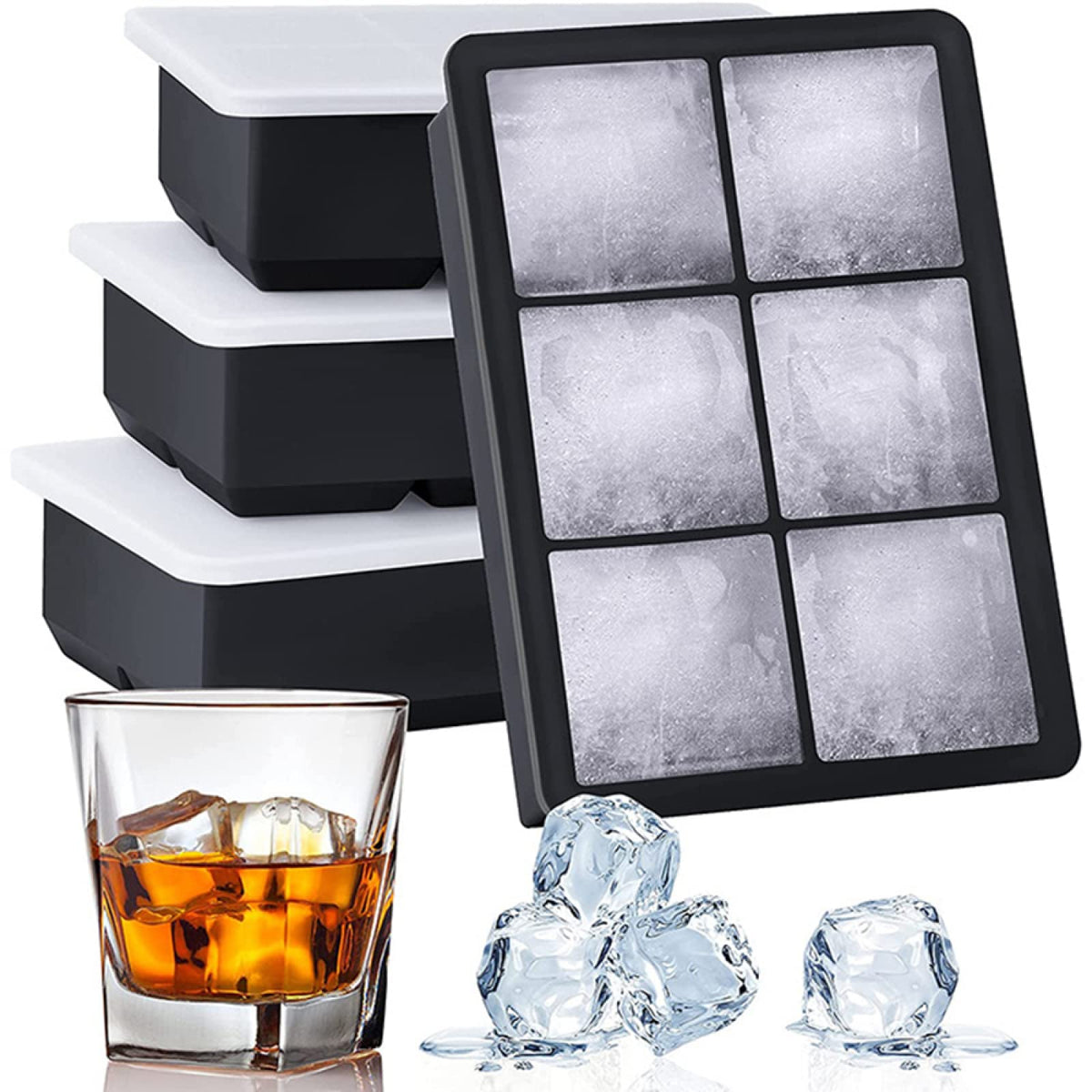 Goodinary® Jumbo Silicone Ice Tray