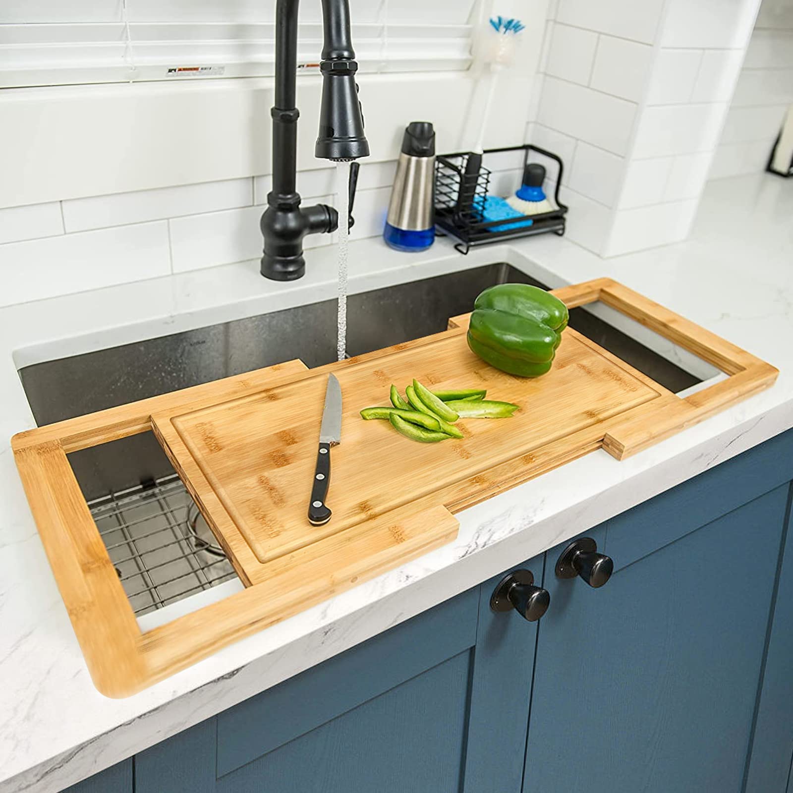 Goodinary® Expandable Bamboo Cutting Board