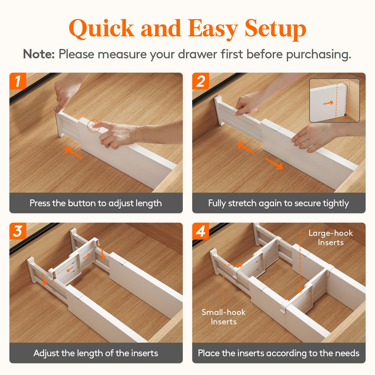 Office Object™ Adjustable Drawer Dividers