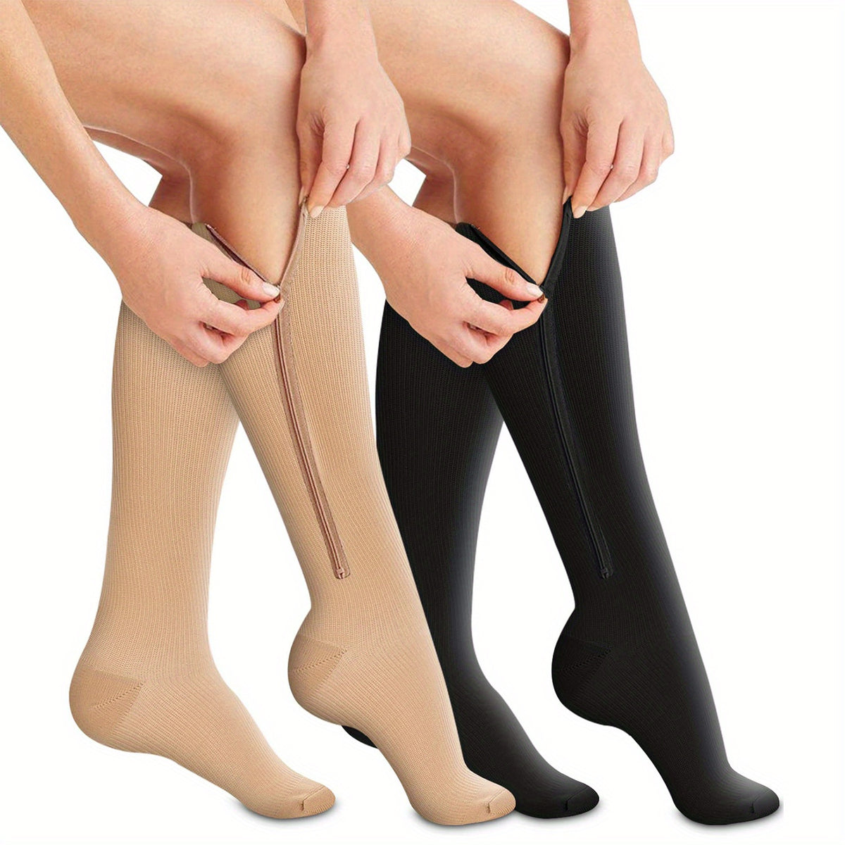 Goodinary® Zipper Compression Socks
