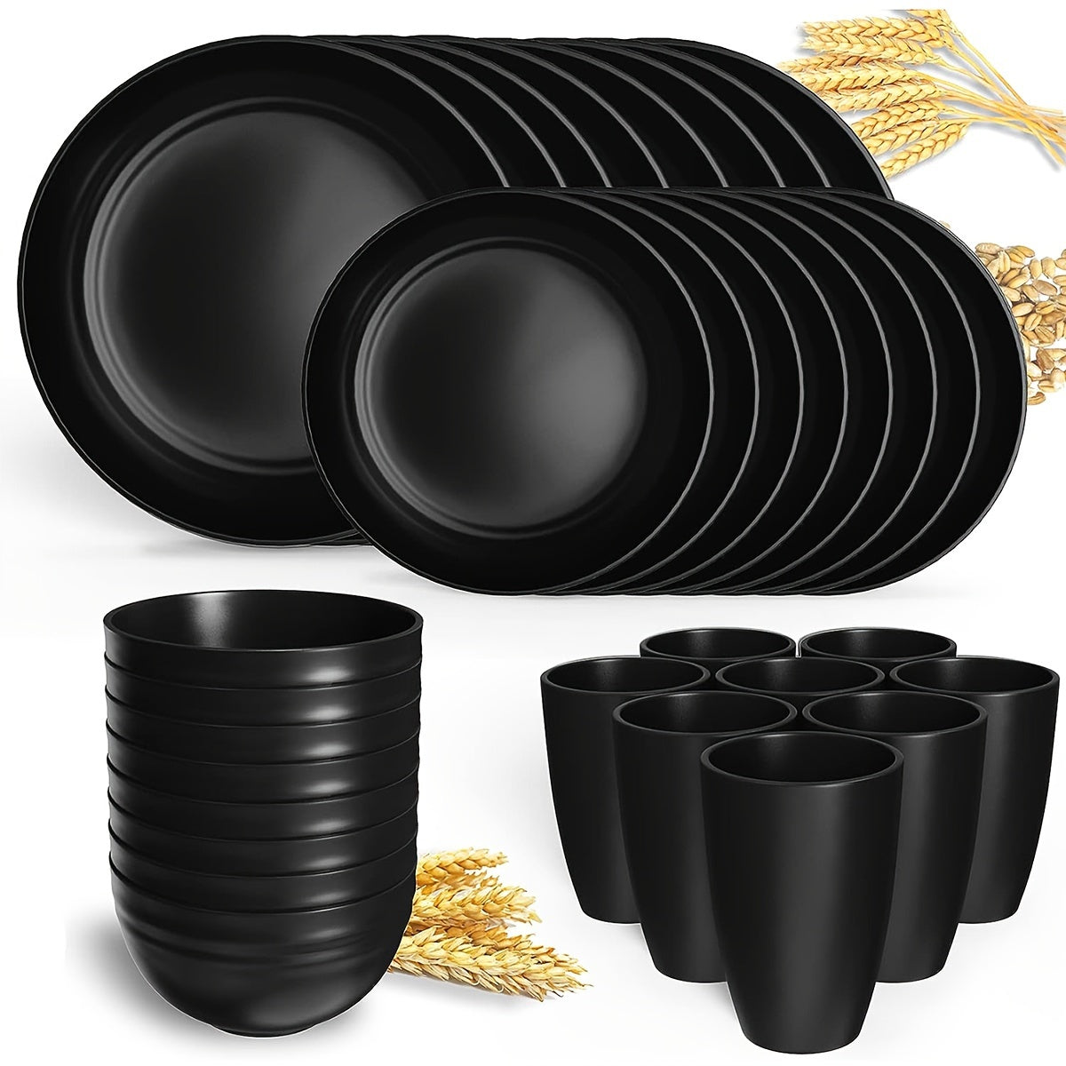 Goodinary® Plastic Dinnerware Set