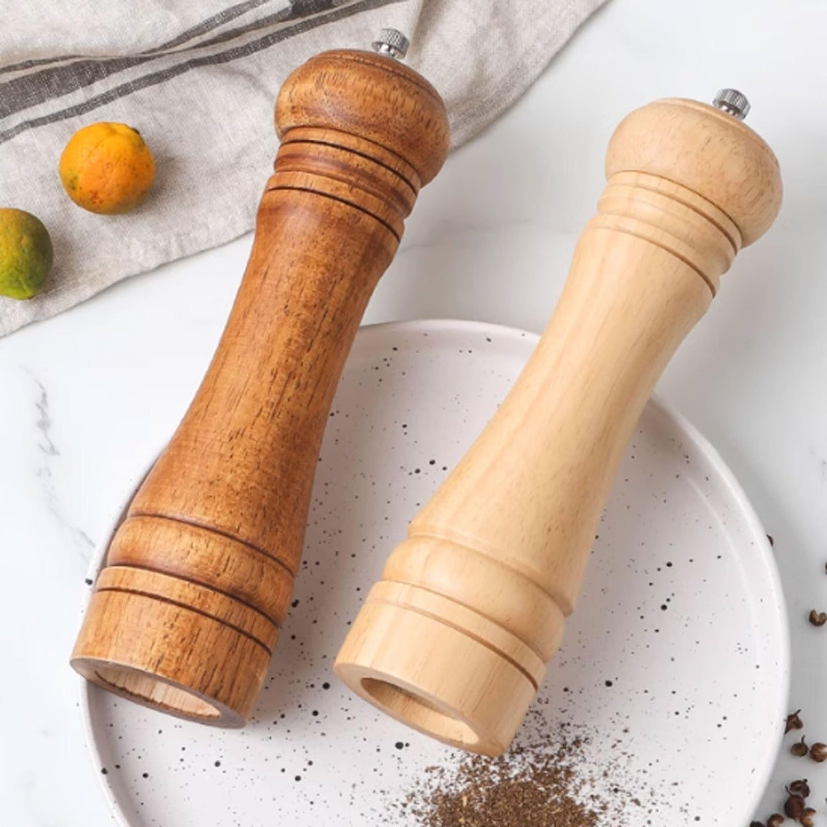 Goodinary® Oak Pepper Grinder