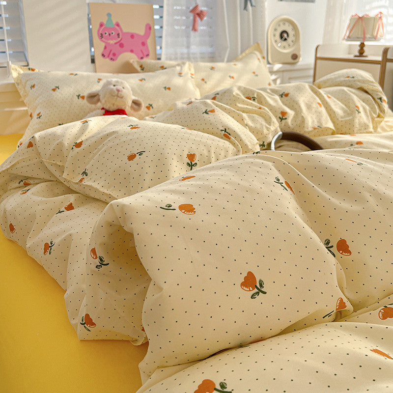 Goodinary® Botanical Duvet Cover Set (4Pcs)