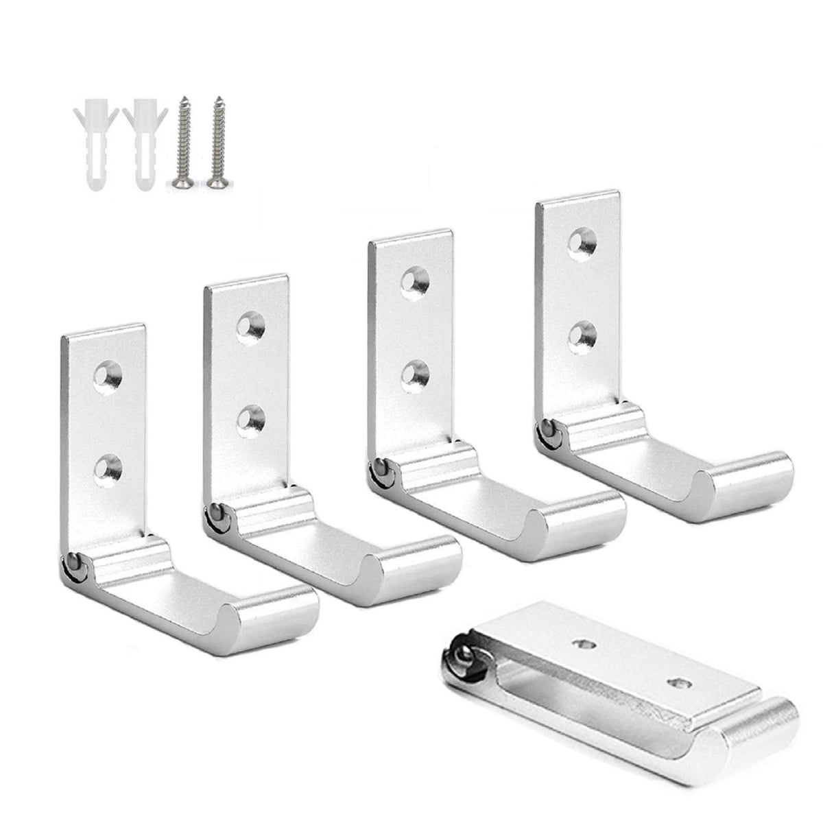 Goodinary® Folding Wall Hooks Set (5 Pcs)