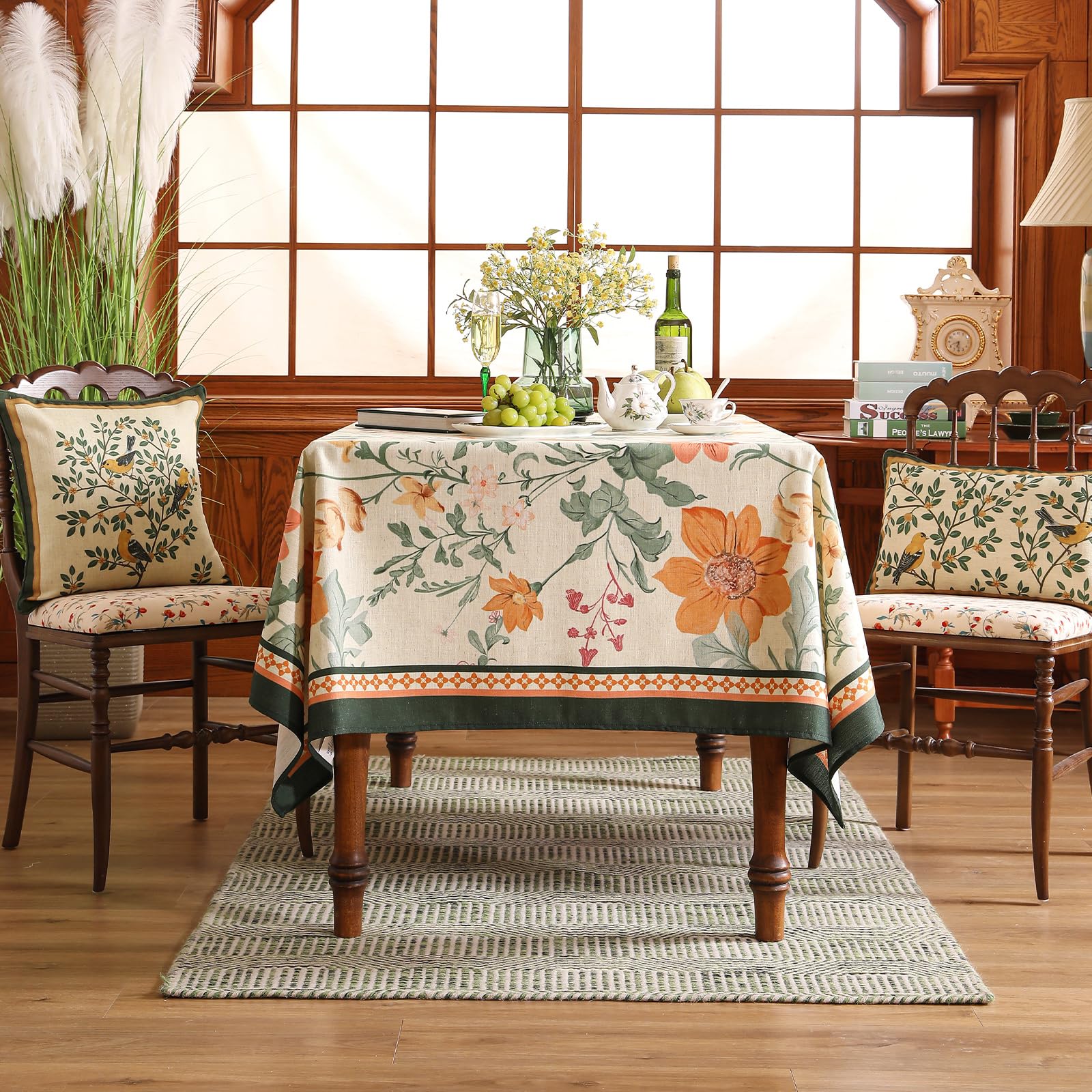 Goodinary® Vintage Design French Linen Tablecloth