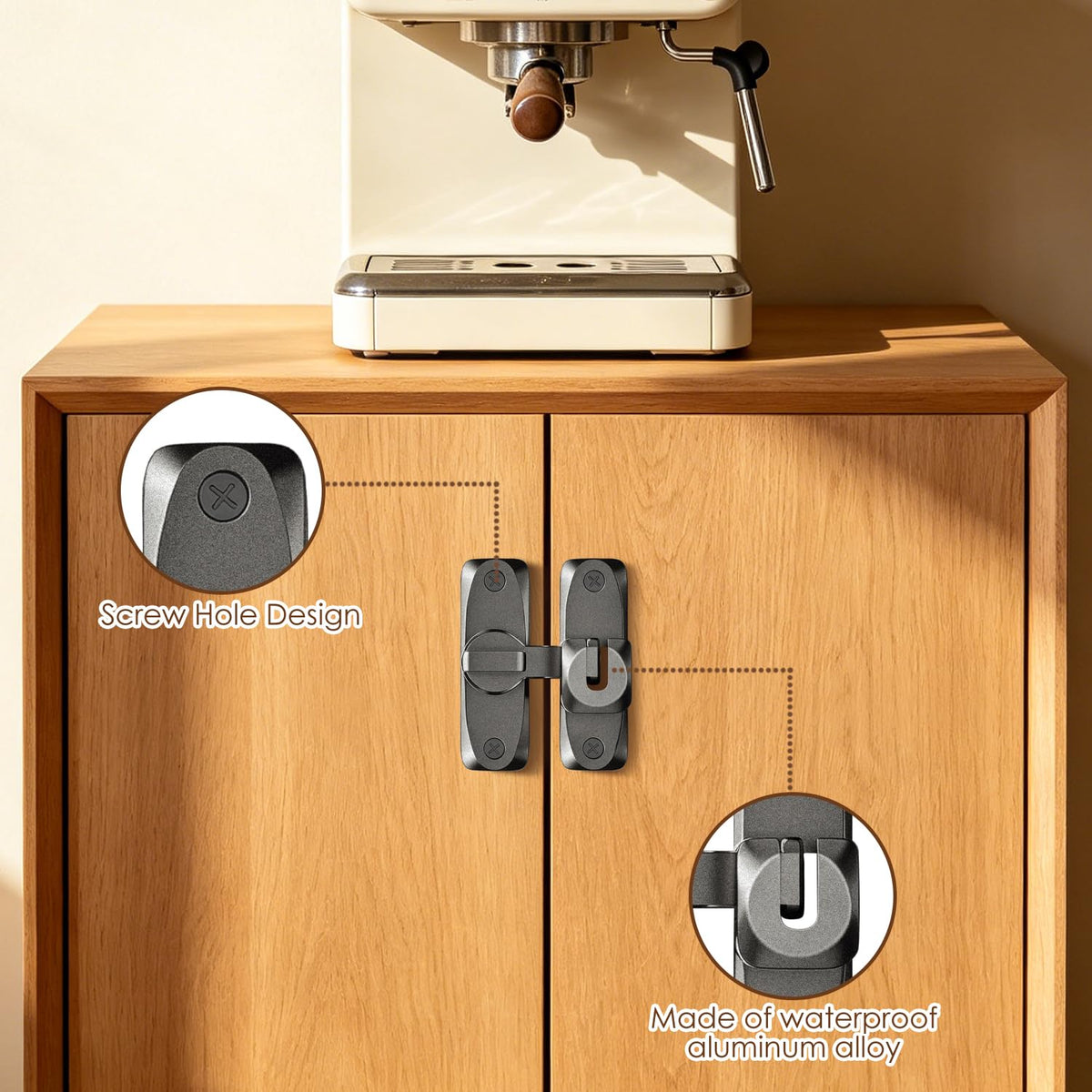 Goodinary® Barn Door Flip Latch Lock Hardware