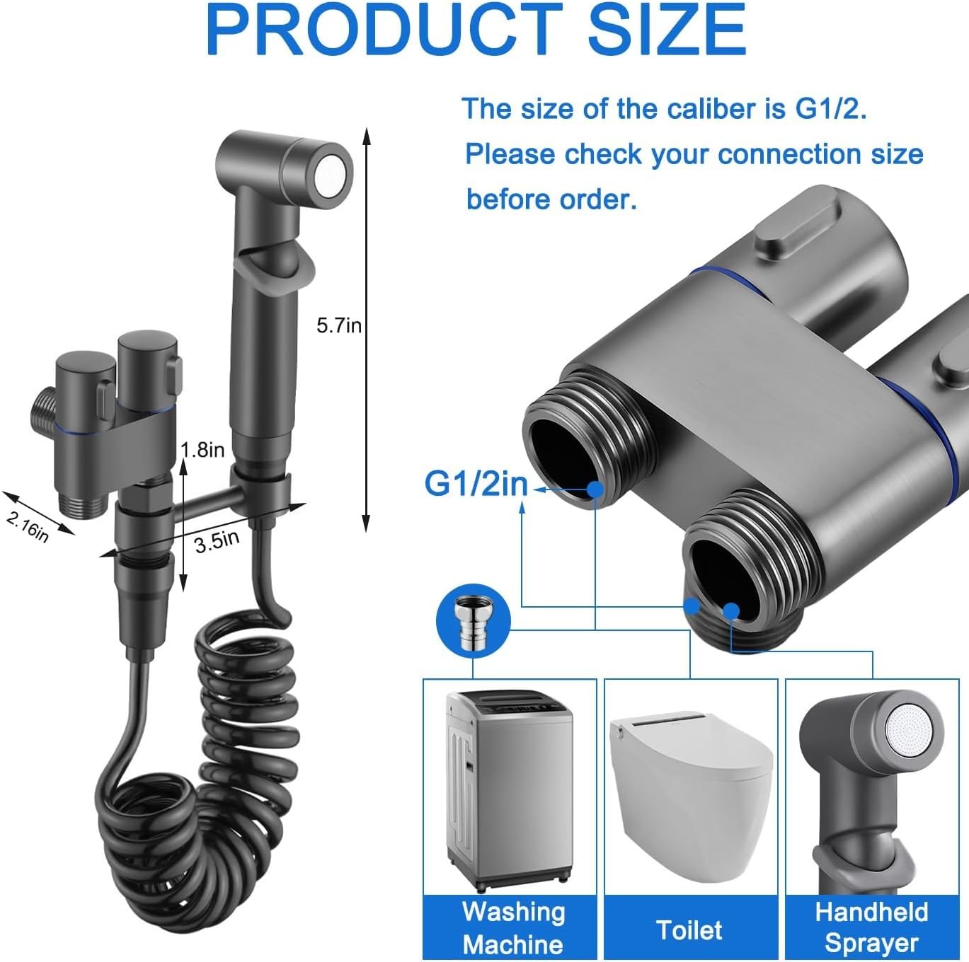 Goodinary® Handheld Toilet Bidet Sprayer