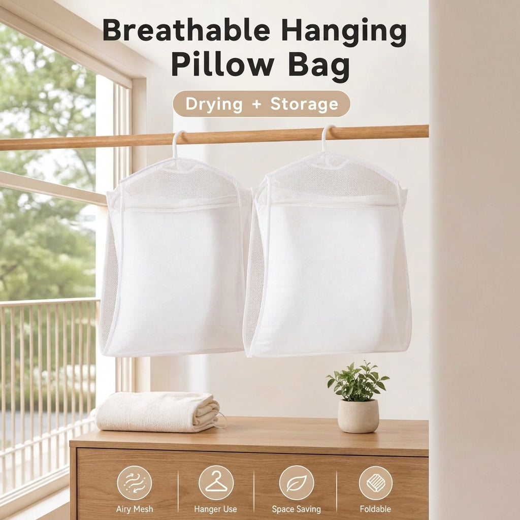Goodinary® Hanging Pillow Drying Rack (2 Pcs)