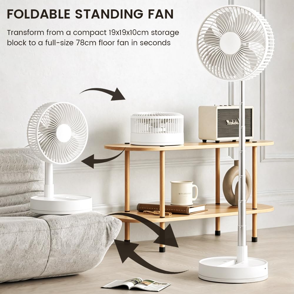Goodinary® Foldable Floor Fan