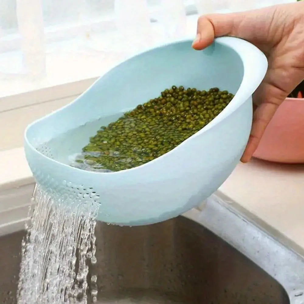 Goodinary® Plastic Rice Sieve Colander (2Pcs) Goodinary