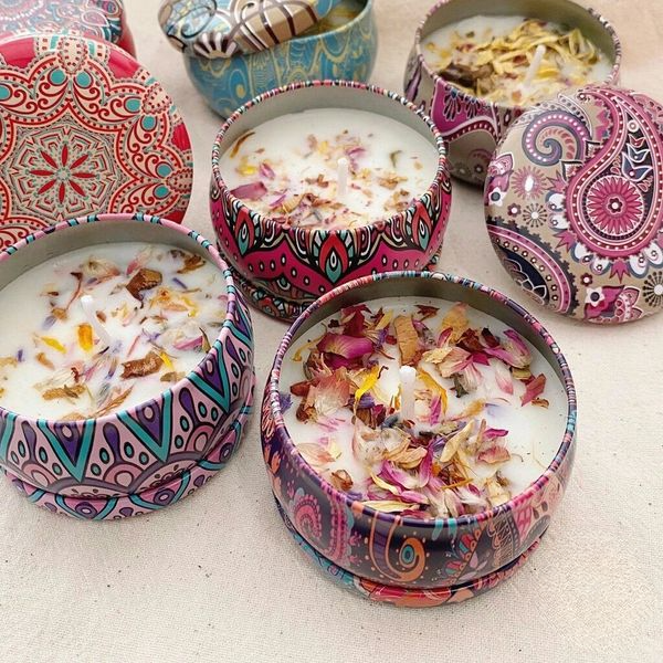 Goodinary® Desert Bloom Candle Set (4 Pcs)
