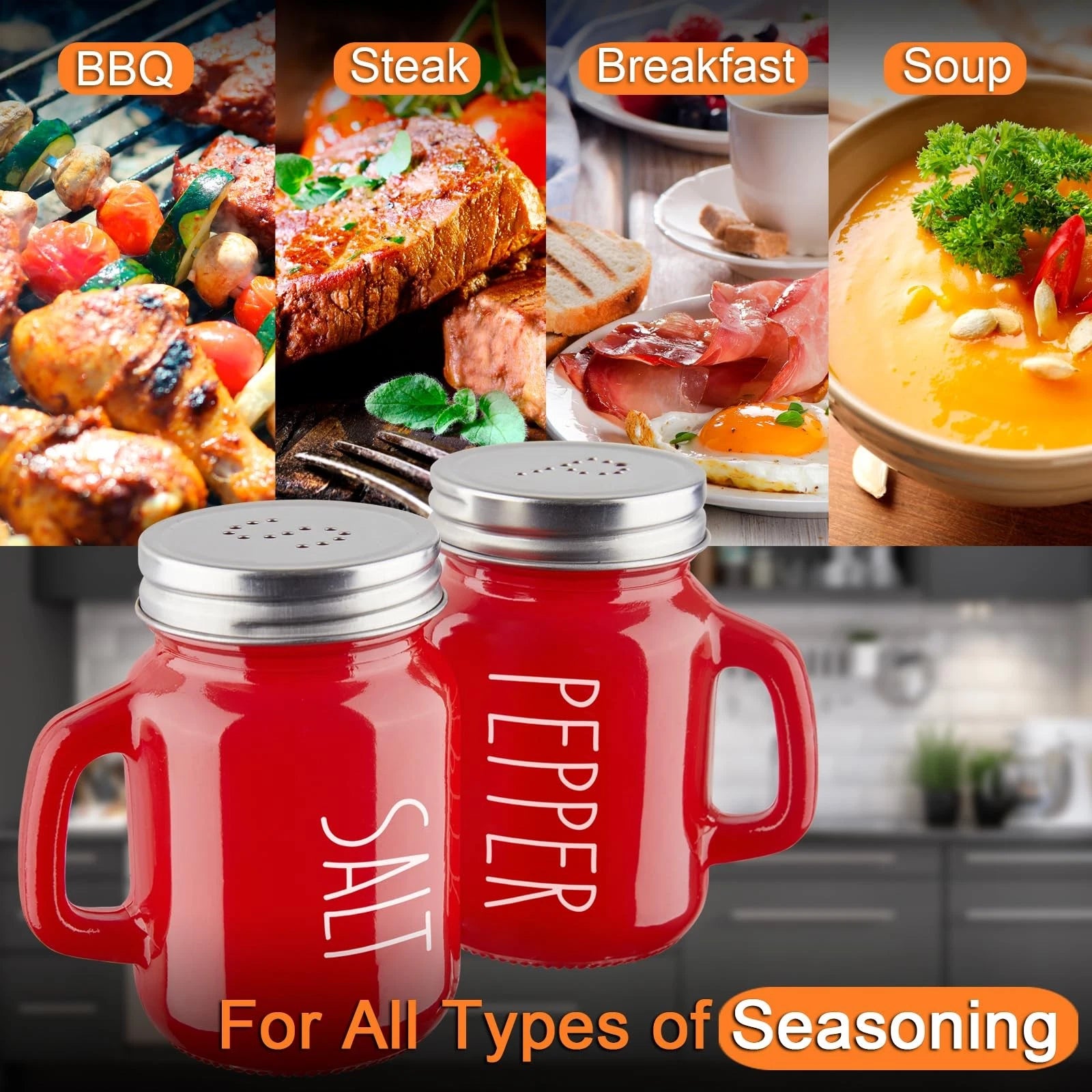 Goodinary® Handled Glass Shaker Set