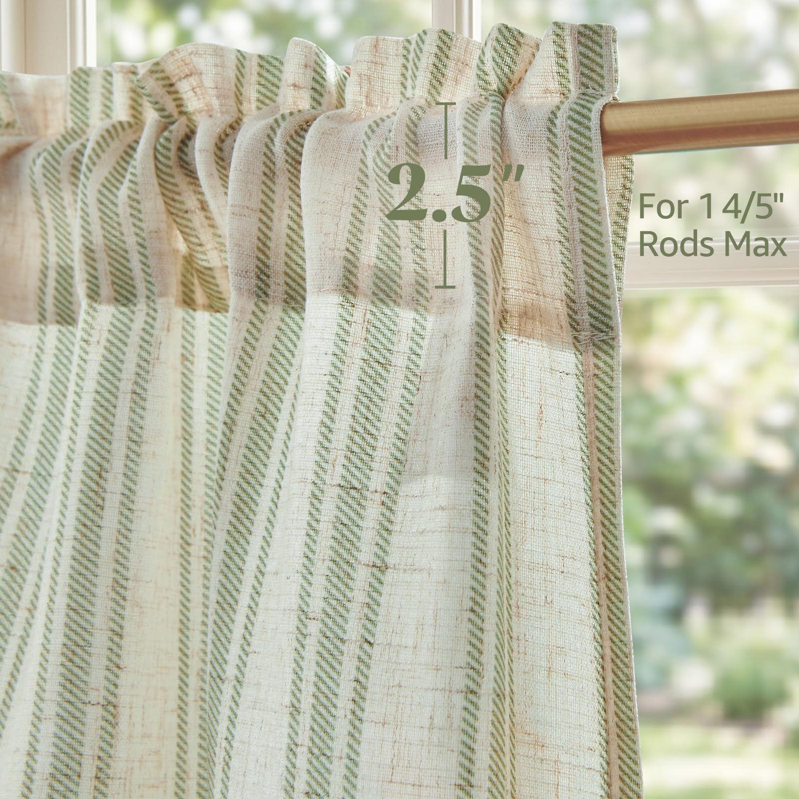 Goodinary® Linen Blend Curtains