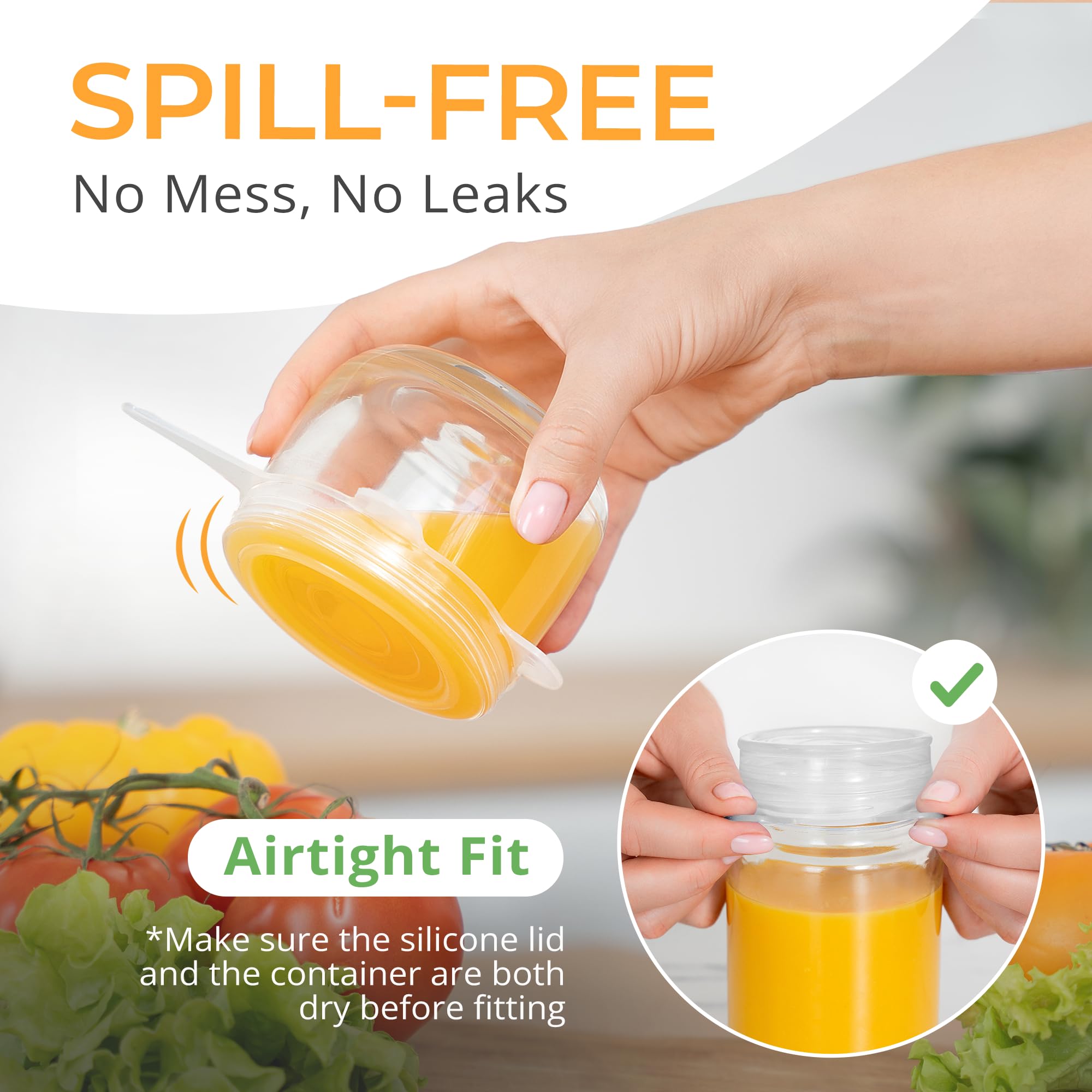Goodinary® Reusable Jar Covers (12 Pcs)