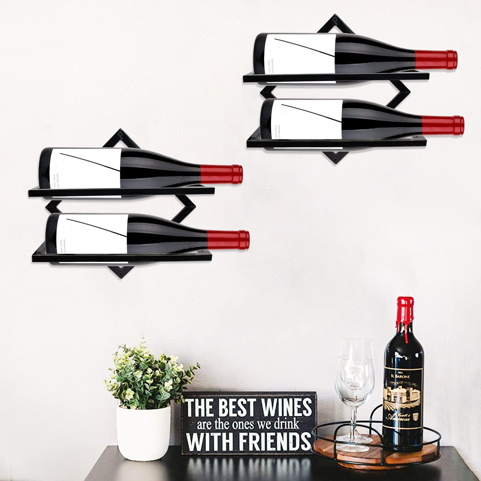 Goodinary® Upside Down Wine Rack