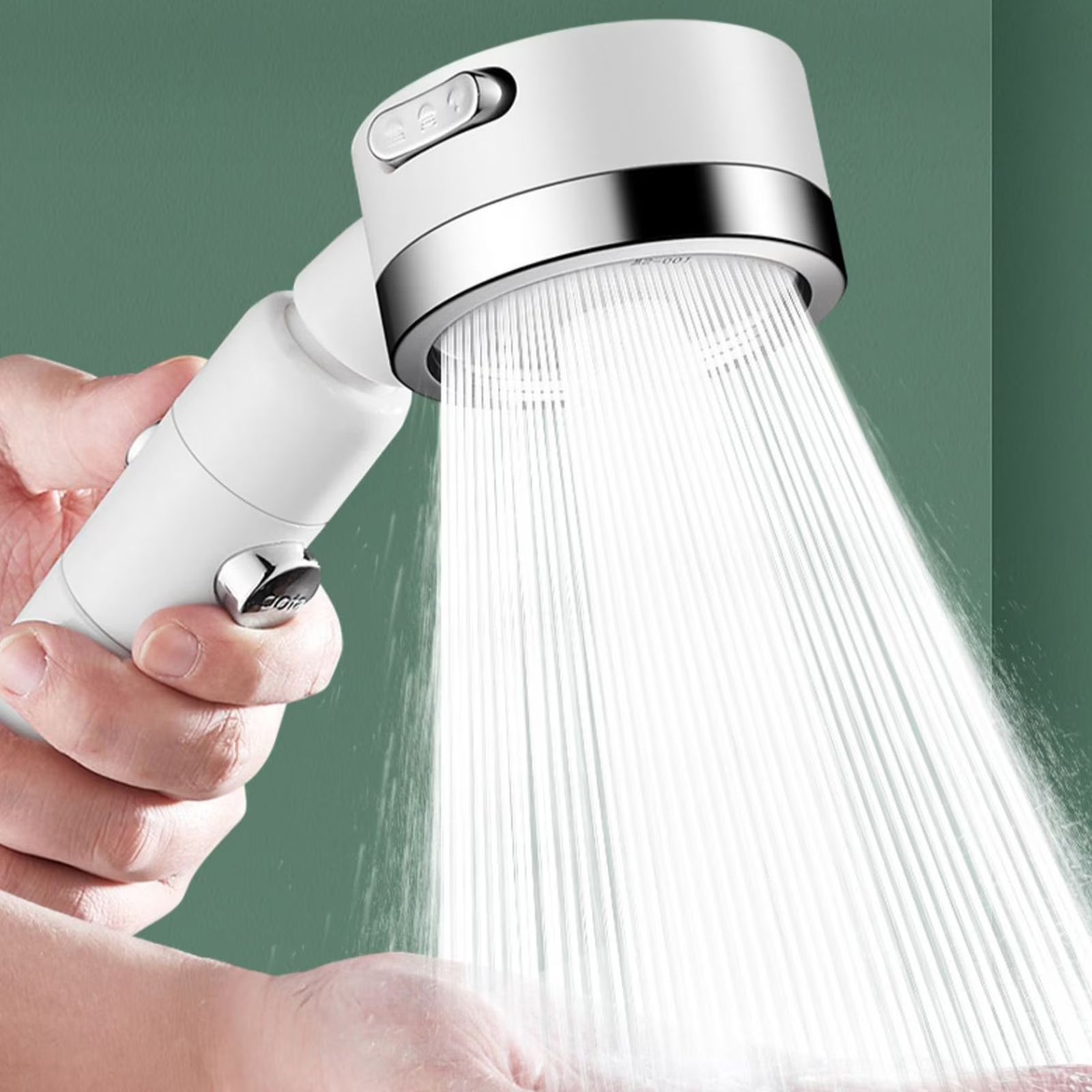 Goodinary® One-Touch Stop Showerhead