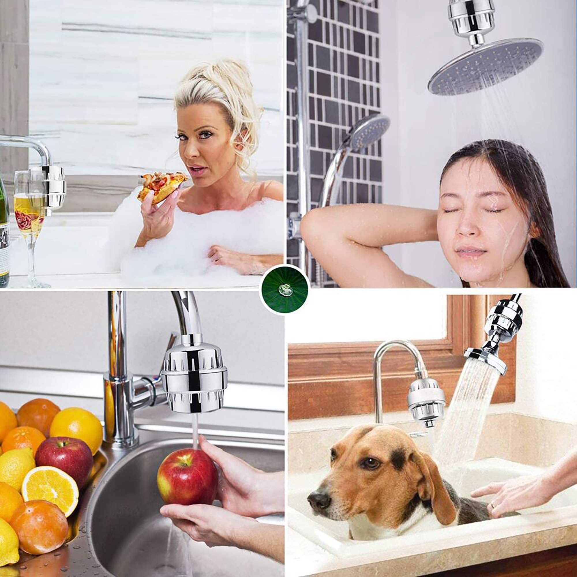 Goodinary® Stainless Steel Shower Filter
