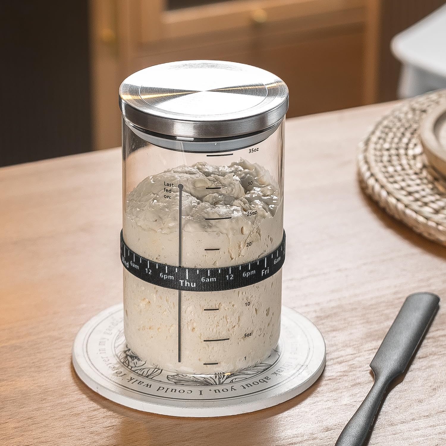 Goodinary® Sourdough Starter Jar
