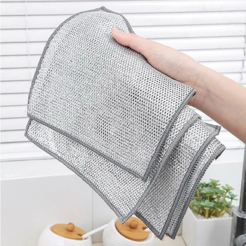 Goodinary® Non Scratch Dual Texture Dishcloth (30 Pcs)