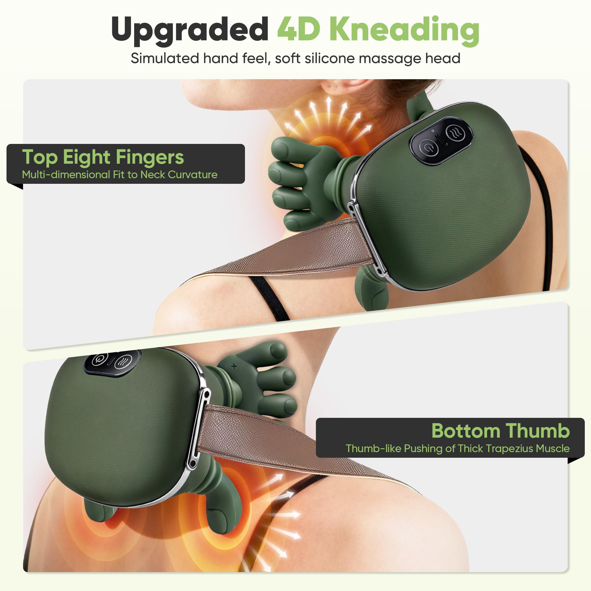 Goodinary® Heated Massage Pillow