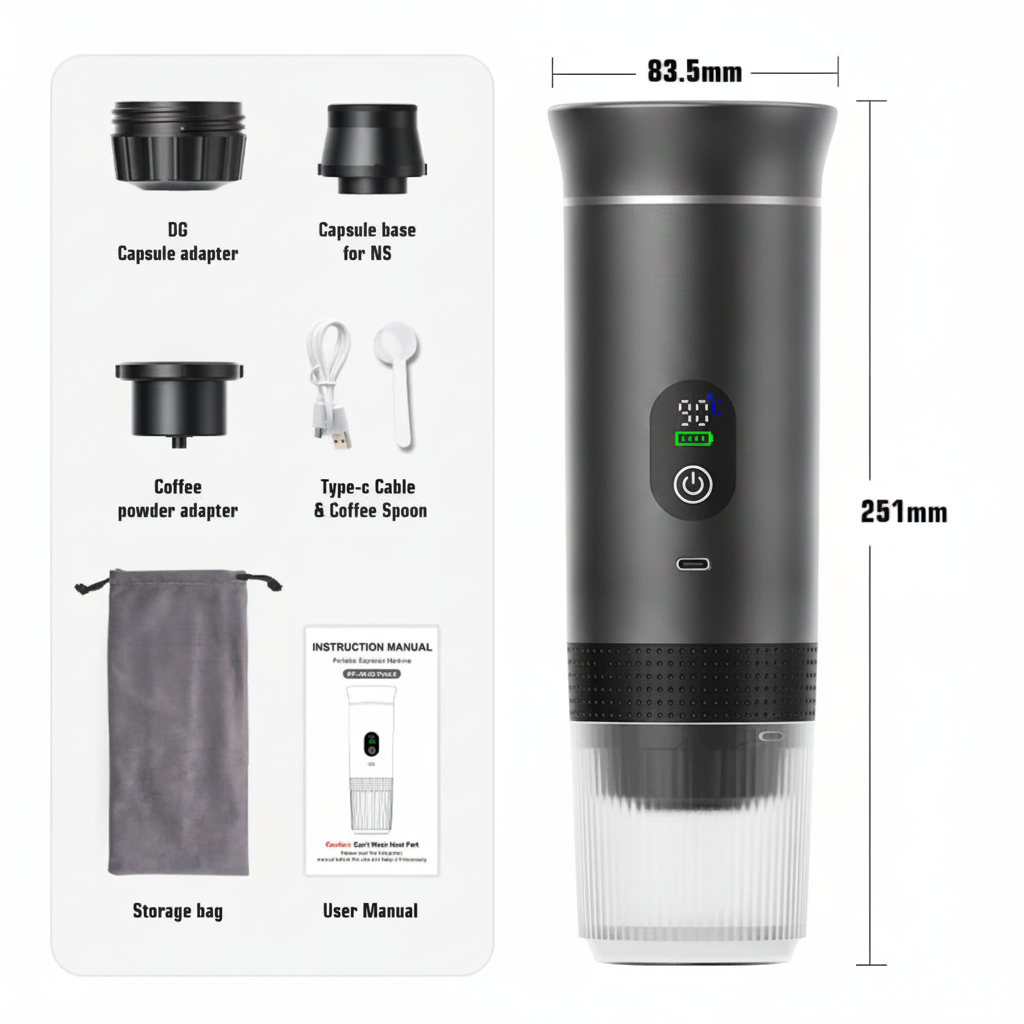 Goodinary® Portable Espresso Maker