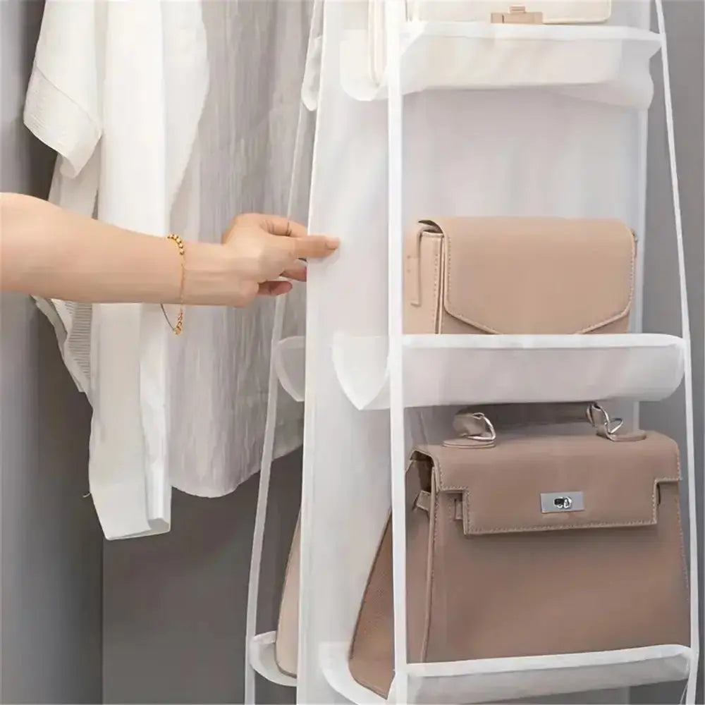 Goodinary® Hanging Handbag Purse Closet Organizer - Goodinary