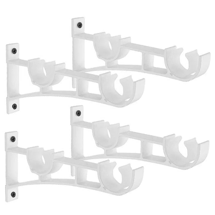 Goodinary® Double Curtain Bracket (2 Pcs)