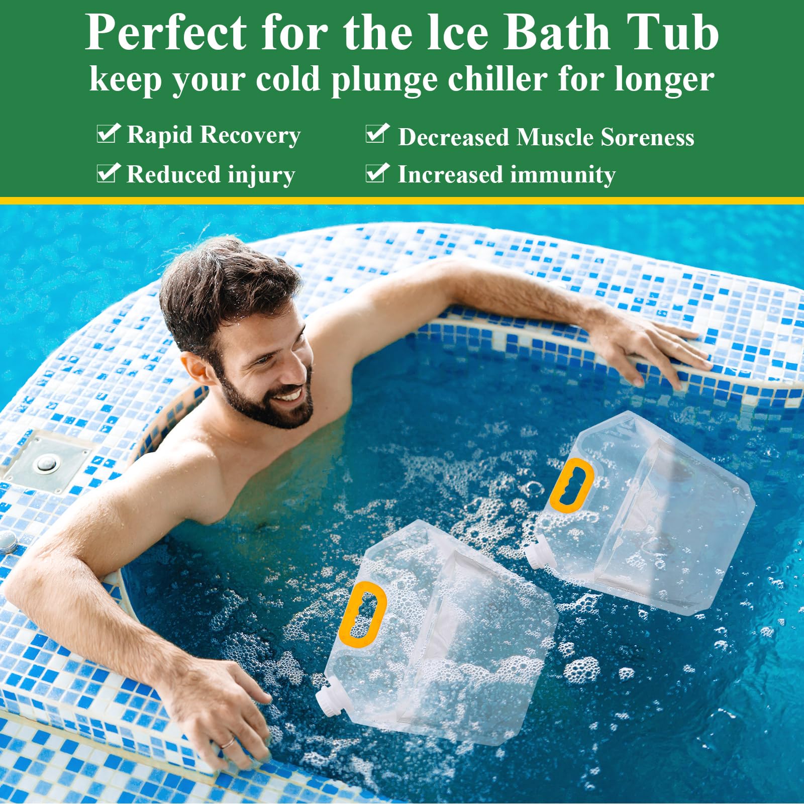 Goodinary® Collapsible Water Storage Bag Pack