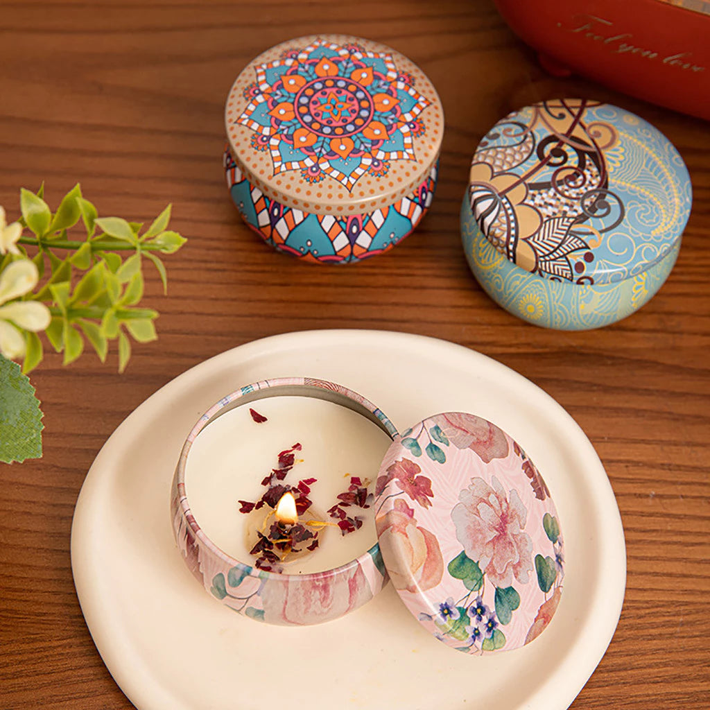Goodinary® Desert Bloom Candle Set (4 Pcs)