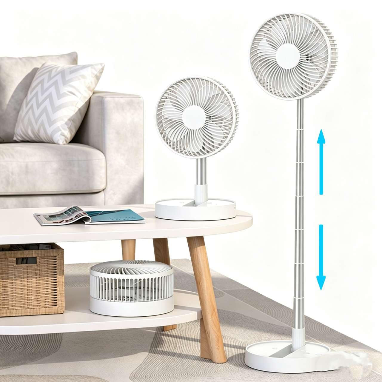Goodinary® Foldable Floor Fan