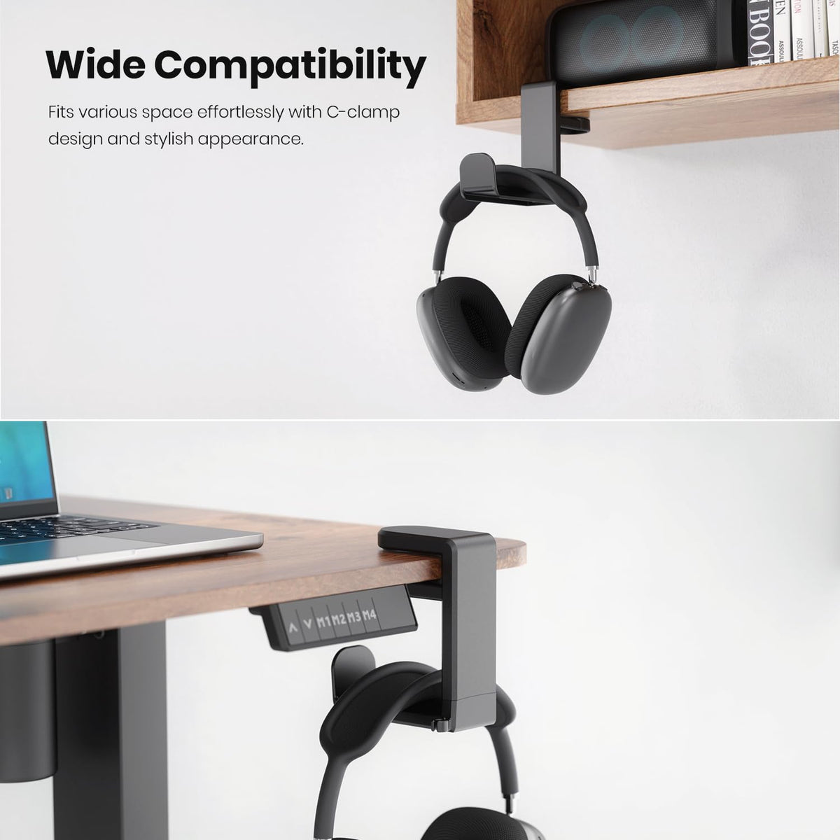 Office Object™ Clamp Headphone Mount